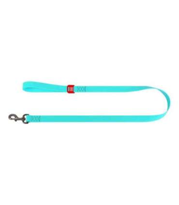 WAUDOG waterproof dog leash 20mm wide, 183 cm long blue
