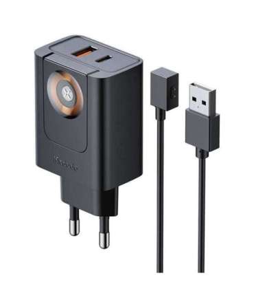 McDodo CH-3700 30W 2-in-1 USB-C+A Charger, black