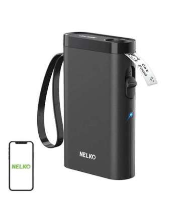 Nelko P21 thermal label printer (black)