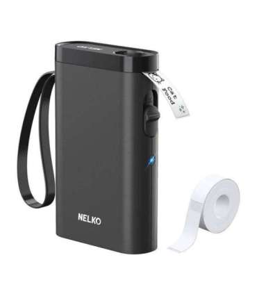 Nelko P21 thermal label printer (black)