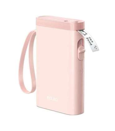 Nelko P21 thermal label printer (pink)