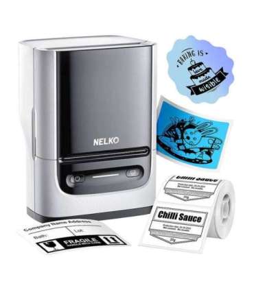 Nelko PM220 thermal label printer (white)