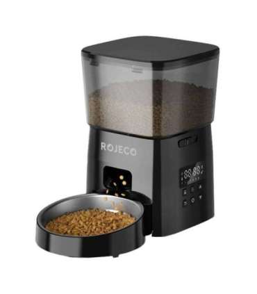 Rojeco 2L Automatic Pet Feeder Button Version