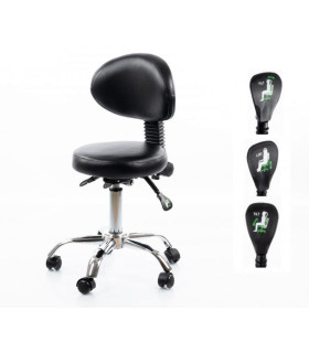 Salon Professional Chair Restpro® Round 5 black