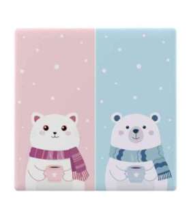 Decorative cover / cap for T5 SONOFF Cartoon 2C touch switch