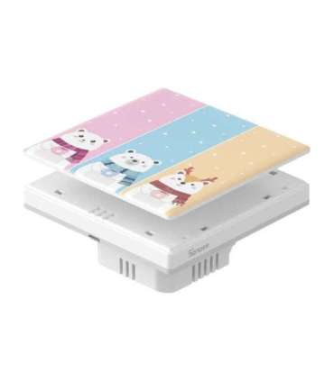 Decorative cover / cap for T5 SONOFF Cartoon 3C touch switch