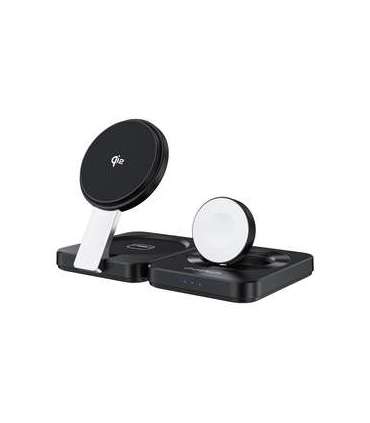 Foldable 3-in-1 magnetic charger Choetech Qi2