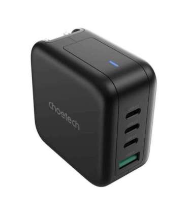 Choetech PD6055 70W GaN mains charger with US, EU, UK, AU adapters