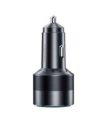 Choetech 63W Dual USB-C 45w+ USB-A 18w fast car charger (black)