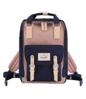 Himawari 188L 14'' laptop backpack (navy blue and pink)