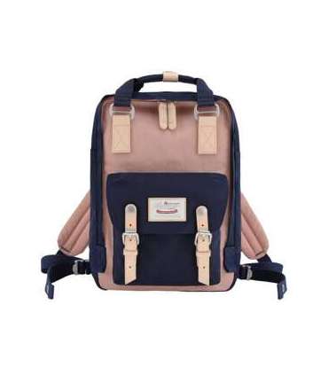 Himawari 188L 14'' laptop backpack (navy blue and pink)