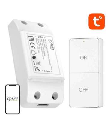 Gosund SW20 10A WiFi Smart Switch + Remote Control, Tuya