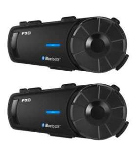 Fodsports FX8 motorcycle intercom two-pack (black)
