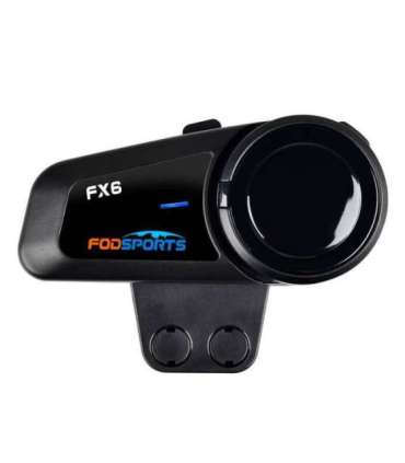 Fodsports FX6 motorcycle intercom two-pack (black)