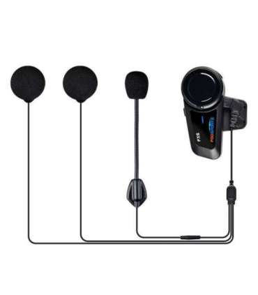 Fodsports FX6 motorcycle intercom two-pack (black)