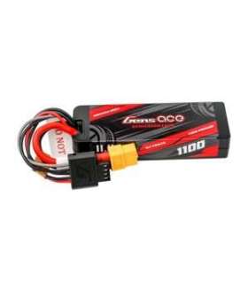 Lipo Gens ace G-Tech 1100mAh 11.1V 3S1P 60C GRP-76 Hardcase Battery with XT60 Plug