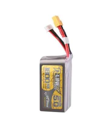Lipo Tattu R-Line Version 5.0 1800mAh 22.2V 150C 6S battery with XT60 connector