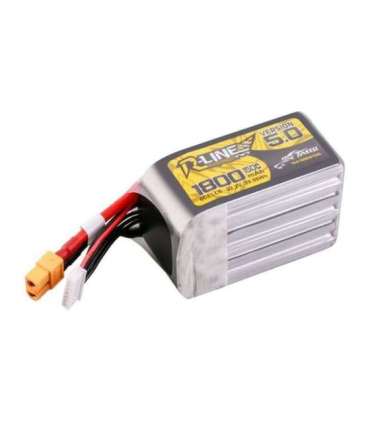 Lipo Tattu R-Line Version 5.0 1800mAh 22.2V 150C 6S battery with XT60 connector