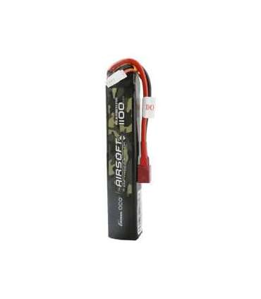 Lipo Gens ace 25C 1100mAh 3S1P 11.1V Airsoft Gun battery with T-plug