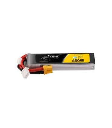 Accumulator Lipo Tattu 2s 650mAh 95C 7.6V HV z XT30 Long-Pack