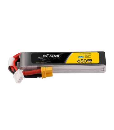 Accumulator Lipo Tattu 2s 650mAh 95C 7.6V HV z XT30 Long-Pack