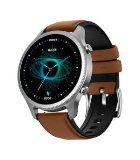 Noise Halo Smartwatch (Brown).