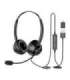 Wired headset with microphone New Bee H368