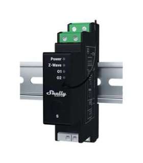 DIN relay with energy measurement Shelly Qubino Wave Pro Shutter