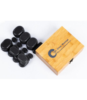 Mini Body Massage Stone Set 22pcs