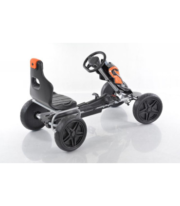 Velokart (Velomobile) Go-Kart 1504 Black (5-12 years)