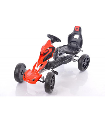 Velokart (Velomobile) Go-Kart 1504 Red (5-12 years)