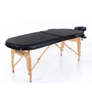 RESTPRO® Classic Oval 2 Black (black color) Massage Table