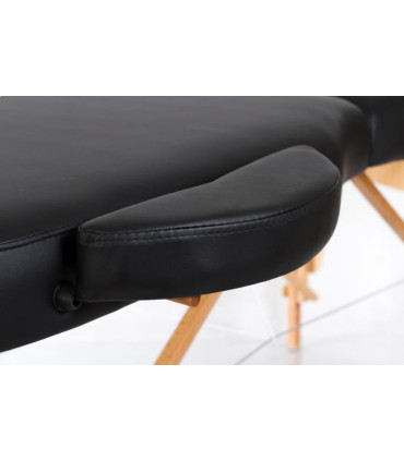 RESTPRO® VIP OVAL 3 BLACK Massage Table