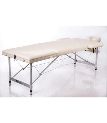 RESTPRO® ALU 3 Cream Portable Massage Table