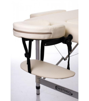 RESTPRO® ALU 2 (L) Cream Portable Massage Table