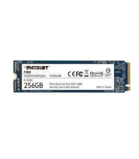 SSD|PATRIOT|P300|256GB|M.2|PCIE|NVMe|3D NAND|Write speed 1100 MBytes/sec|Read speed 1700 MBytes/sec|3.8mm|TBW 120 TB|P300P256GM2
