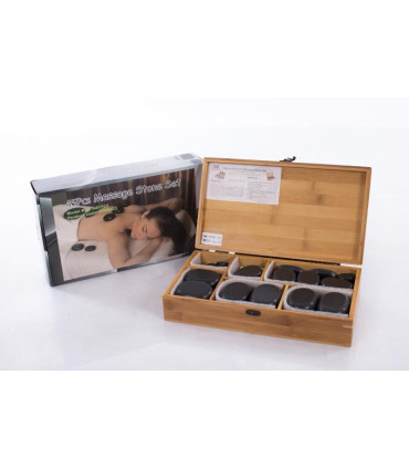 Hot Stone Therapy – Professional Set of 45 Stones