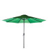 Зонт от солнца BAHAMA D2,7м, зелёный