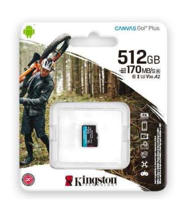MEMORY MICRO SDXC 512GB UHS-I/SDCG3/512GBSP KINGSTON