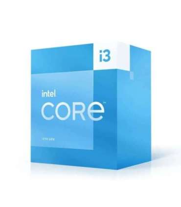 CPU|INTEL|Desktop|Core i3|i3-13100|Raptor Lake|3400 MHz|Cores 4|12MB|Socket LGA1700|60 Watts|GPU UHD 730|BOX|BX8071513100SRMBU