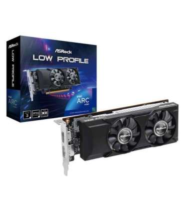 Graphics Card|ASROCK|Intel Arc A380|6 GB|GDDR6|96 bit|PCIE 4.0 8x|GPU 2000 MHz|1xHDMI|1xDisplayPort|A380LP6G