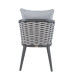 Садовый стул MARIE 55x64xH76см, серый