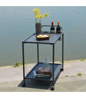 Serveerimislaud MAGIC 88x44xH80cm, tumehall