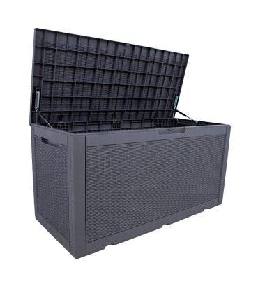 Säilituskast SAYA 122x54,5x63cm/380L, hall plastik