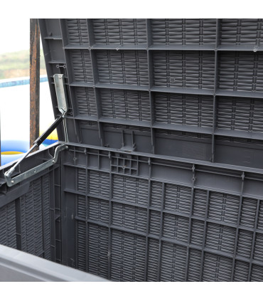 Säilituskast SAYA 122x54,5x63cm/380L, hall plastik