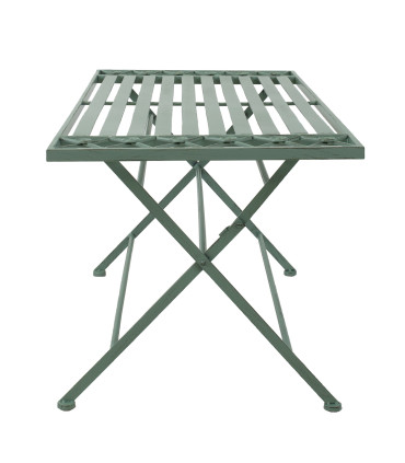 Diivanilaud MINT 100x50xH49cm, antiikroheline, sepistatud metall