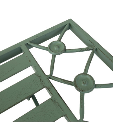 Diivanilaud MINT 100x50xH49cm, antiikroheline, sepistatud metall