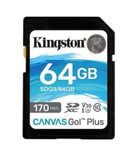 MEMORY SDXC 64GB UHS-I/SDG3/64GB KINGSTON