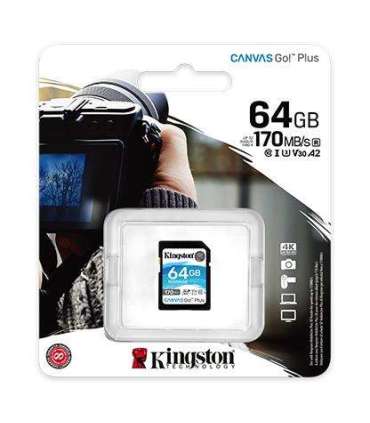 MEMORY SDXC 64GB UHS-I/SDG3/64GB KINGSTON