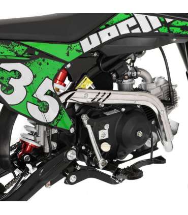 BENSIINIMOOTORIGA MOOTORRATAS HECHT 51125 GREEN